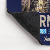 Nürnberg Vintag Bayern Deutschland Souvenir Mousepad (Ecke)