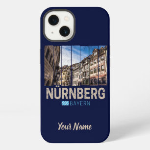 Nürnberg Vintage Bayern Deutschland Souvenir iPhone 13 Hülle