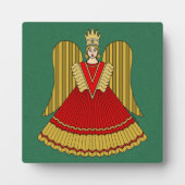 Nürnberg Weihnachtsangel Fotoplatte (Vorderseite)