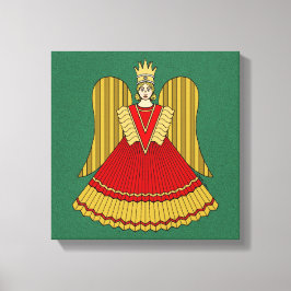 Nürnberg Weihnachtsangel Leinwanddruck