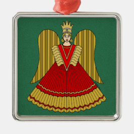 Nürnberg Weihnachtsangel Ornament Aus Metall