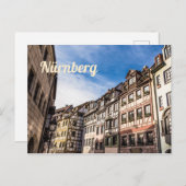 Nürnberg Weissgerbergasse Nürnberg Bayern Deutschl Feiertagspostkarte (Vorne/Hinten)