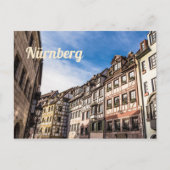 Nürnberg Weissgerbergasse Nürnberg Bayern Deutschl Feiertagspostkarte (Vorderseite)