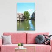 Nürnberg Wrapped Canvas Leinwanddruck (Insitu (Wohnzimmer))