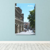 Nürnberg Wrapped Canvas Leinwanddruck (Insitu (Holzboden))
