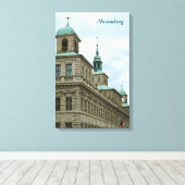 Nürnberg Wrapped Canvas Leinwanddruck (Insitu (Holzboden))