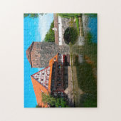 Nürnberger Altstadt Deutschland. Puzzle (Vertikal)