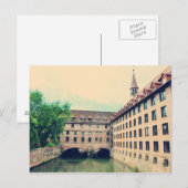 Nürnberger Architektur Postkarte (Vorne/Hinten)