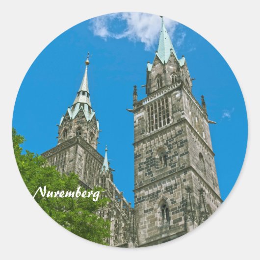 Nürnberger Aufkleber (Vorderseite)
