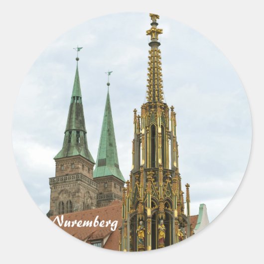 Nürnberger Aufkleber (Vorderseite)