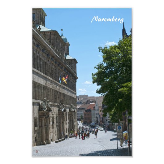 Nürnberger Fotoabzug Fotodruck (Vorne)