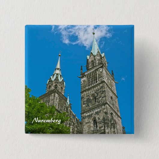 Nürnberger Knopf Button (Vorderseite)
