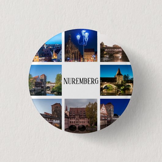 Nürnberger Landschaften Button (Vorderseite)