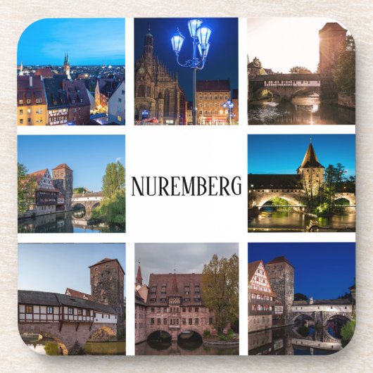 Nürnberger Landschaften Getränkeuntersetzer (Vorderseite)