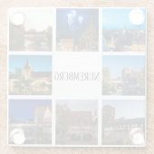 Nürnberger Landschaften Glasuntersetzer (Rückseite)