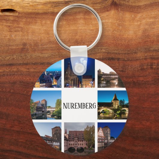 Nürnberger Landschaften Schlüsselanhänger (Vorderseite)