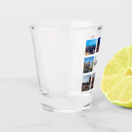 Nürnberger Landschaften Schnapsglas (Links)