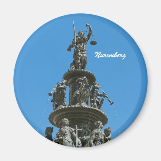 Nürnberger Magnetkugel Magnet (Vorne)