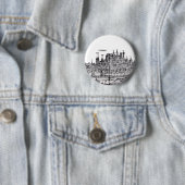 Nürnberger Mittelalterstadt in Deutschland Button (Beispiel)