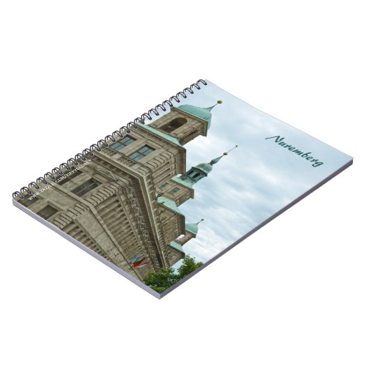 Nürnberger Notebook Notizblock (Linke Seite)