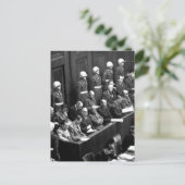 Nürnberger Prozesse.  Nach unten sehen Sie das Bil Postkarte (Stehend Vorderseite)