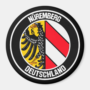 Nürnberger RundEmblem Magnet