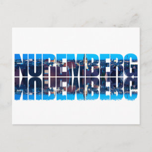 Nürnberger Text bestehend aus der nächtlichen Alts Postkarte