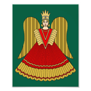 Nürnberger Weihnachtsengel Fotodruck