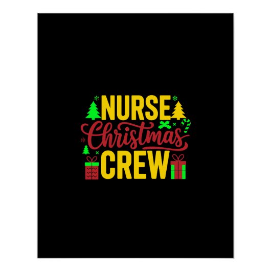 Nürnberger Weihnachtsgeschenk Crew Digitales Kunst Poster (Vorderseite)