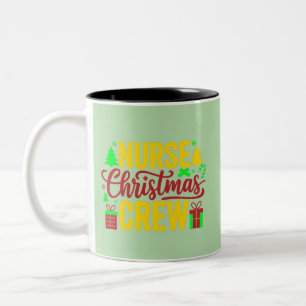 Nürnberger Weihnachtsgeschenk Crew Digitales Kunst Zweifarbige Tasse