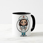 Nurse Abbildung Coffee Mug Tasse (VorderseiteRechts)