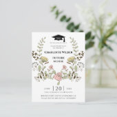 Nurse Abschluss 2022 Einladungspostkarte (Stehend Vorderseite)