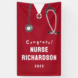 Nurse Abschluss Banner