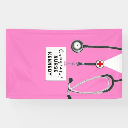 Nurse Abschluss Banner (Horizontal)