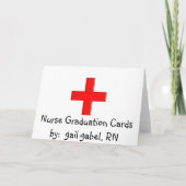 Nurse Abschluss Cards Class 2013 Karte (Rückseite)
