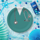 Nurse Abschluss Celebration Pappteller (Party)