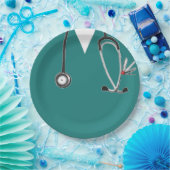 Nurse Abschluss Celebration Pappteller (Party)