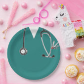 Nurse Abschluss Celebration Pappteller (Party)