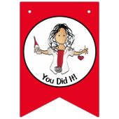 Nurse Abschluss Custom RN LPA CNA Banner für sie (Zweite Fahne)