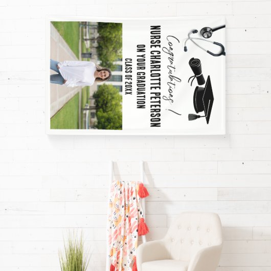 Nurse Abschluss Foto Banner (InSitu)