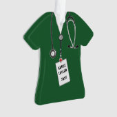 Nurse Abschluss Geschenk Ornament (Vorderseite)