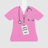 Nurse Abschluss Geschenk Ornament (Vorderseite)