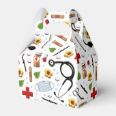 Nurse Abschluss Geschenke Geschenkschachtel (Rückseite)