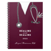 Nurse Abschluss - Geschenkideen Notizblock (Vorderseite)