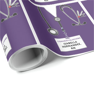Nurse Abschluss Gift Geschenkpapier
