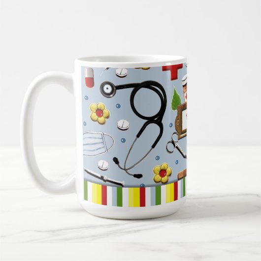 Nurse Abschluss Gift Kaffeetasse (Links)