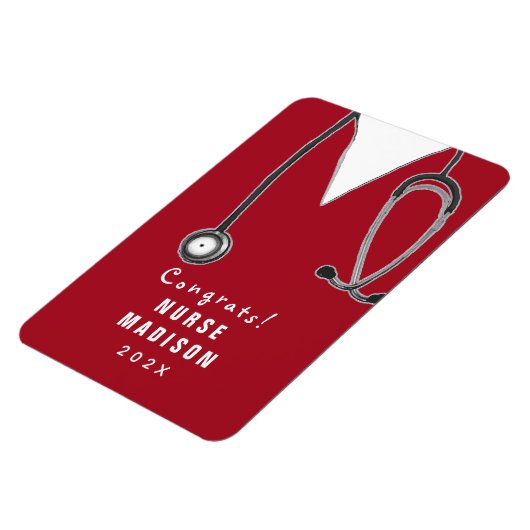 Nurse Abschluss Gift Magnet (Linke Seite)