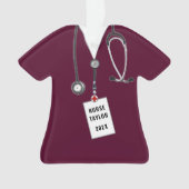 Nurse Abschluss Gift Ornament (Vorderseite)