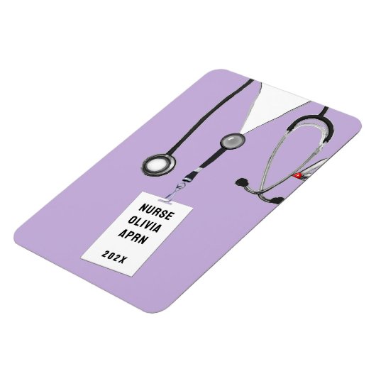 Nurse Abschluss Keepake Geschenk Magnet (Linke Seite)