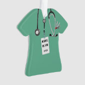 Nurse Abschluss Keepake Ornament (Vorderseite)